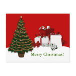 Merry Christmas Postcard