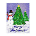 Merry Christmas postcards