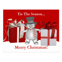 Merry Christmas Postcard