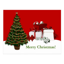 Merry Christmas Postcard