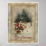 Merry Christmas Poster posters