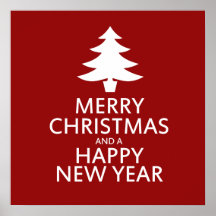 Merry Christmas Posters