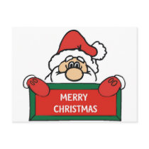 Merry Christmas Santa Claus Post Card