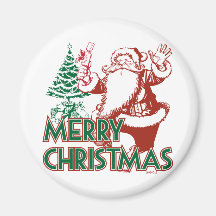 Merry Christmas - SANTA Magnets