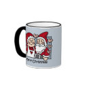 Merry Christmas Santa mug