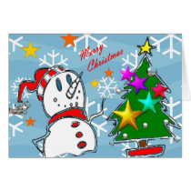 Merry Christmas Snowman