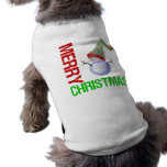 Merry Christmas Snowman pet clothing