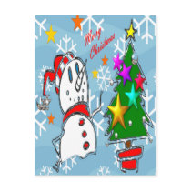 Merry Christmas Snowman