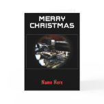 Merry Christmas Stadium Card