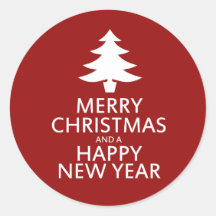 Merry Christmas Sticker