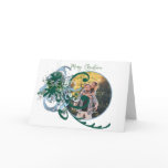 Merry Christmas Swirly Paint Splat... - cards