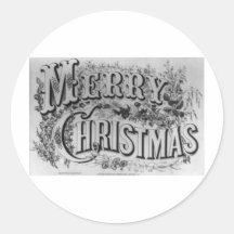 Merry Christmas Text Sticker