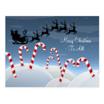 Merry Christmas to All Postcard