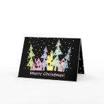 Merry Christmas! town Greeting Card