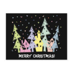 Merry Christmas! town Post Card