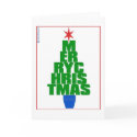 Merry Christmas Tree cards