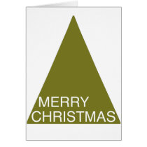 Merry Christmas Tree Card cards