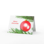 Merry Christmas Tree Decoration cards
