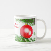 Merry Christmas Tree Decoration Coffee Mug