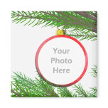 Merry Christmas Tree Decoration (photo frame) magnets