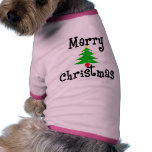 Merry Christmas Tree pet clothing