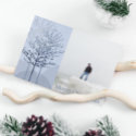 Merry Christmas Trees - Customised cards