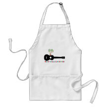 Merry Christmas Ukulele Aprons