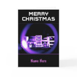 Merry Christmas USB Pink Card
