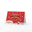 Merry Christmas VEGAS SANTAS Card
