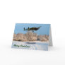 Merry Christmas Vintage Aircraft Card