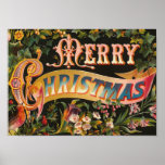 "Merry Christmas" Vintage posters