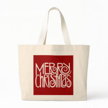 Merry Christmas White Bag