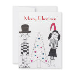 Merry Christmas with Creepies Personalized Invites