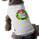 Merry Christmas Wreath pet clothing