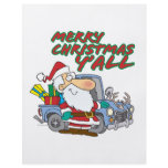 merry christmas yall redneck santa flyers