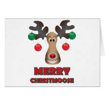 Merry Christmoose! Card