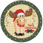 Merry Christmoose Christmas Tree Ornament