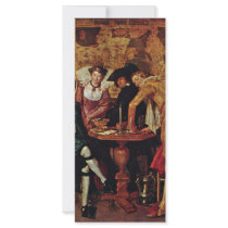 Merry Company By Buytewech Willem Pietersz. Custom Rack Cards