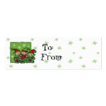 Merry Elves Custom Christmas Gift Tags business cards