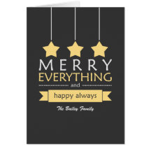 Merry Everything Greeting Cards