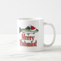Merry Fishmas Mugs