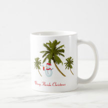 Merry Florida Christmas Coffee Mug