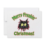Merry Freakin' Christmas invitations