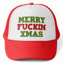 Merry Fucking Xmas wackiest best seller hats