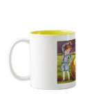 Merry Halloween Boy with Owl, Cauldron, Pumpkin mugs
