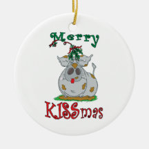 Merry KISSmas! Christmas Ornaments