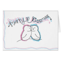 Merry Kissmas Greeting Cards