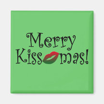 Merry Kissmas Magnet