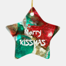 Merry KISSmas Ornament
