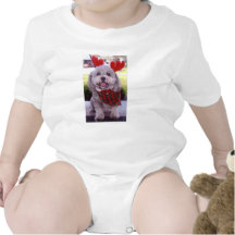 Merry Maltipoo! baby shirt